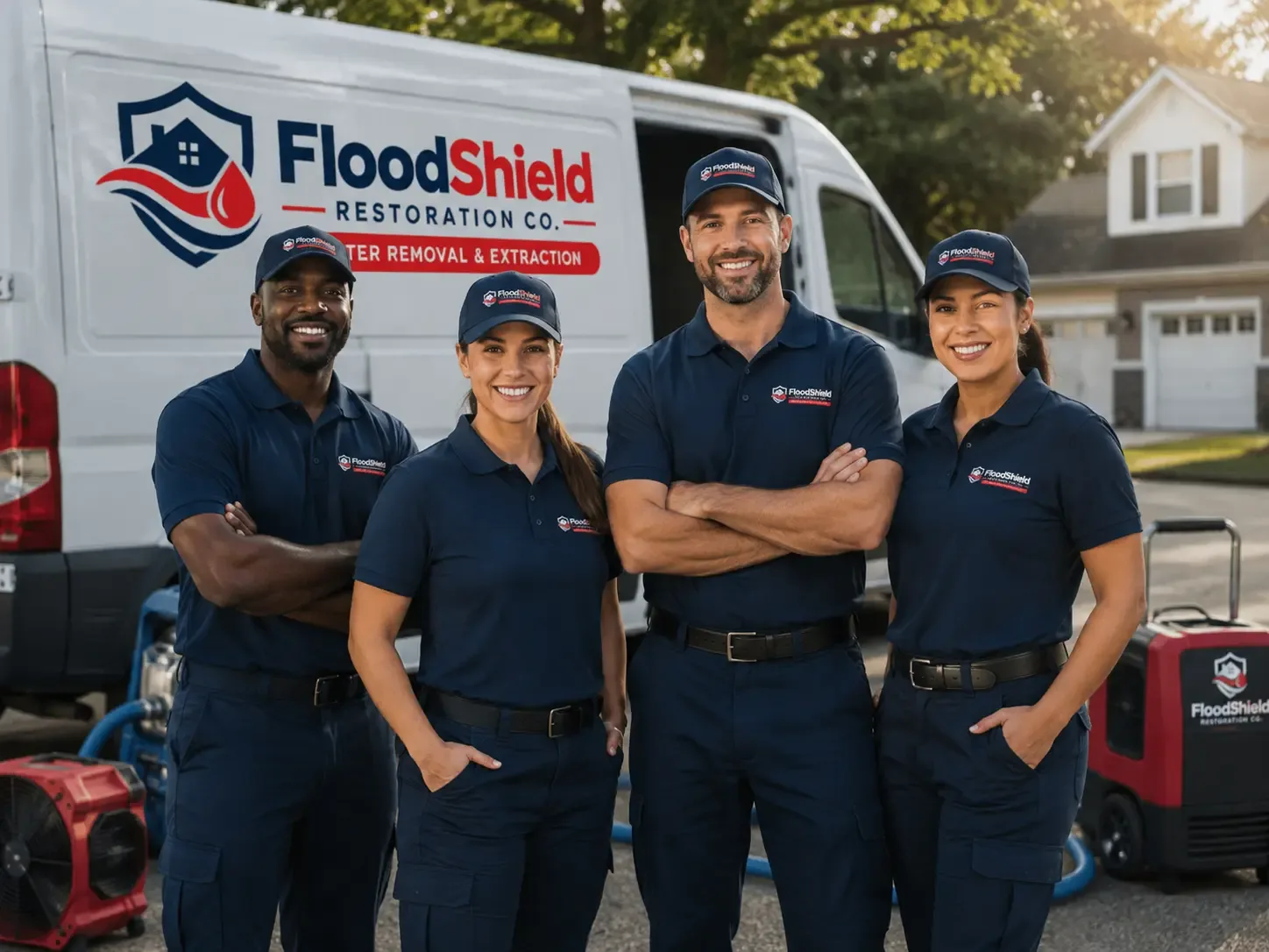 Flood Damage Restoration company in Clay Center, OH